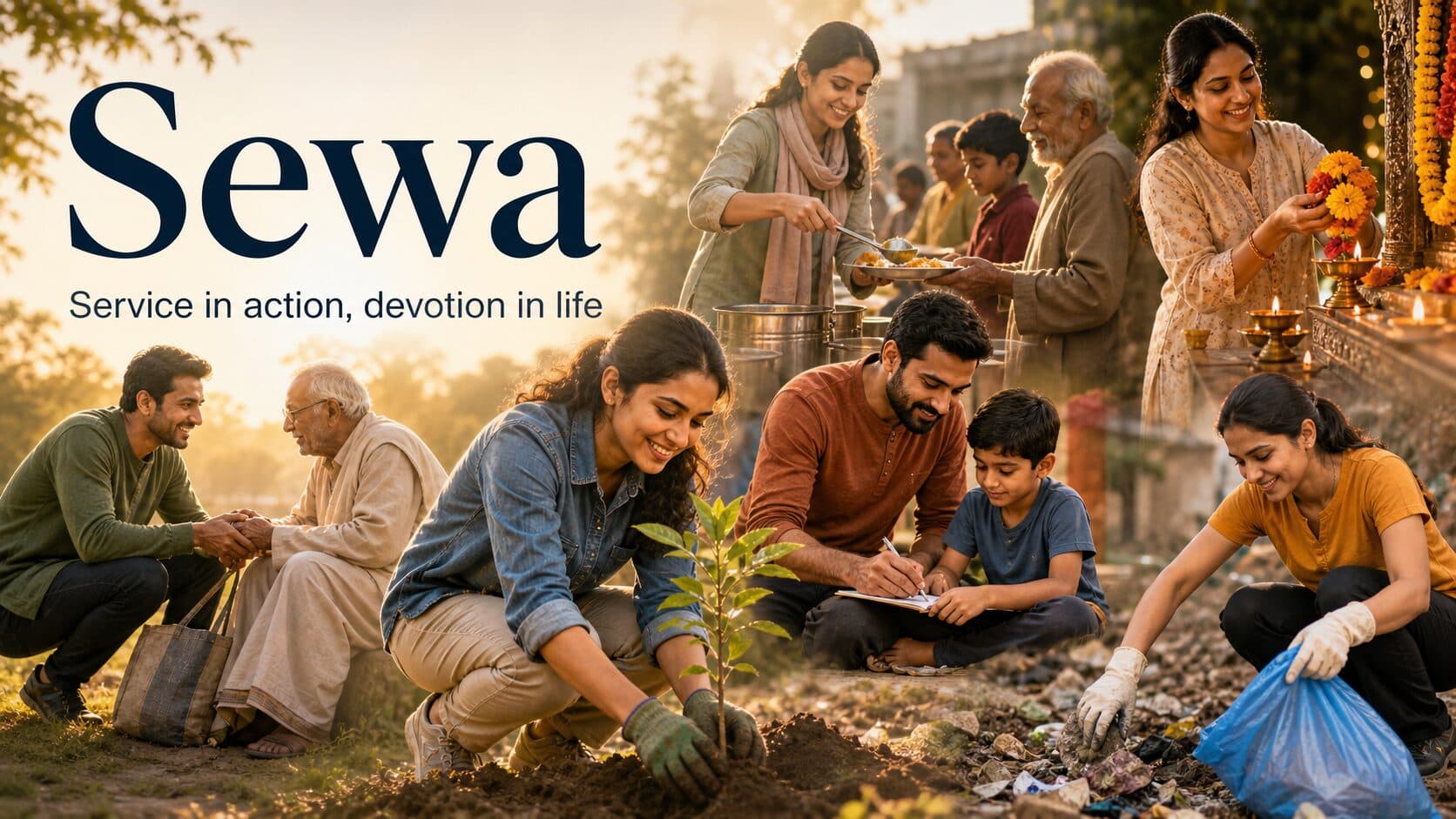 sewa - सेवा